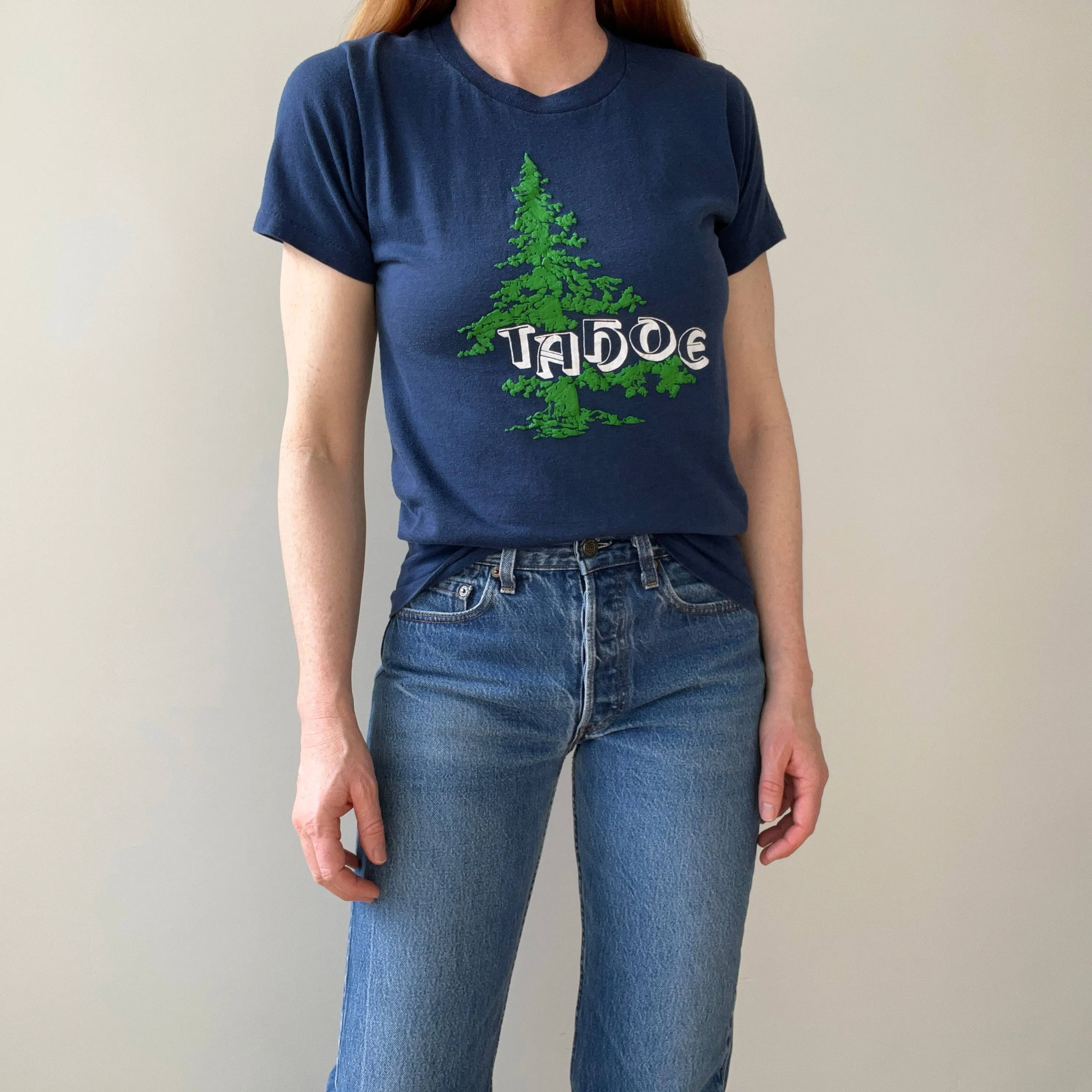 1970s Lake Tahoe T-Shirt by Early Tagged Screen Stars - !!!