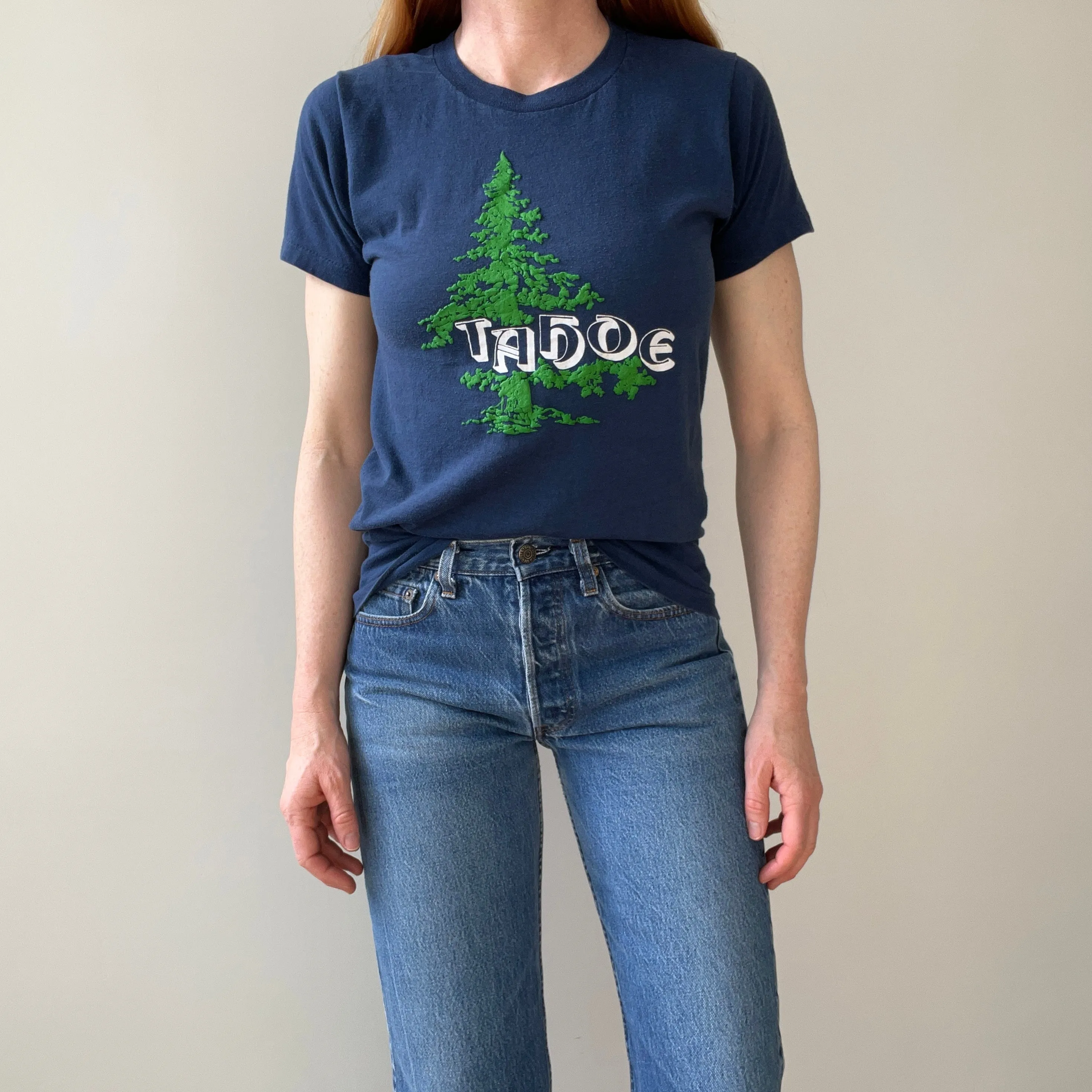 1970s Lake Tahoe T-Shirt by Early Tagged Screen Stars - !!!