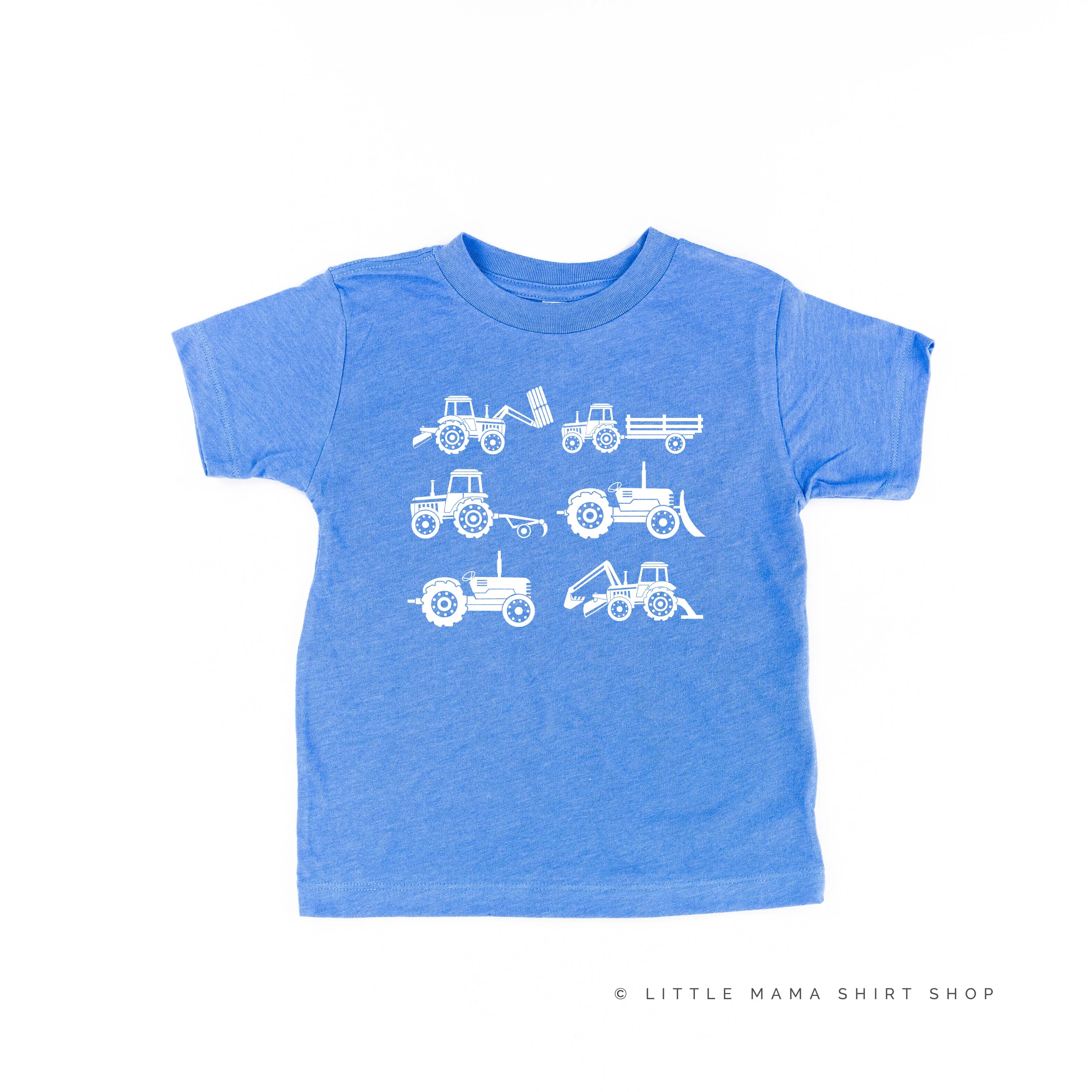 6 Tractors - Short Sleeve Child Shirt