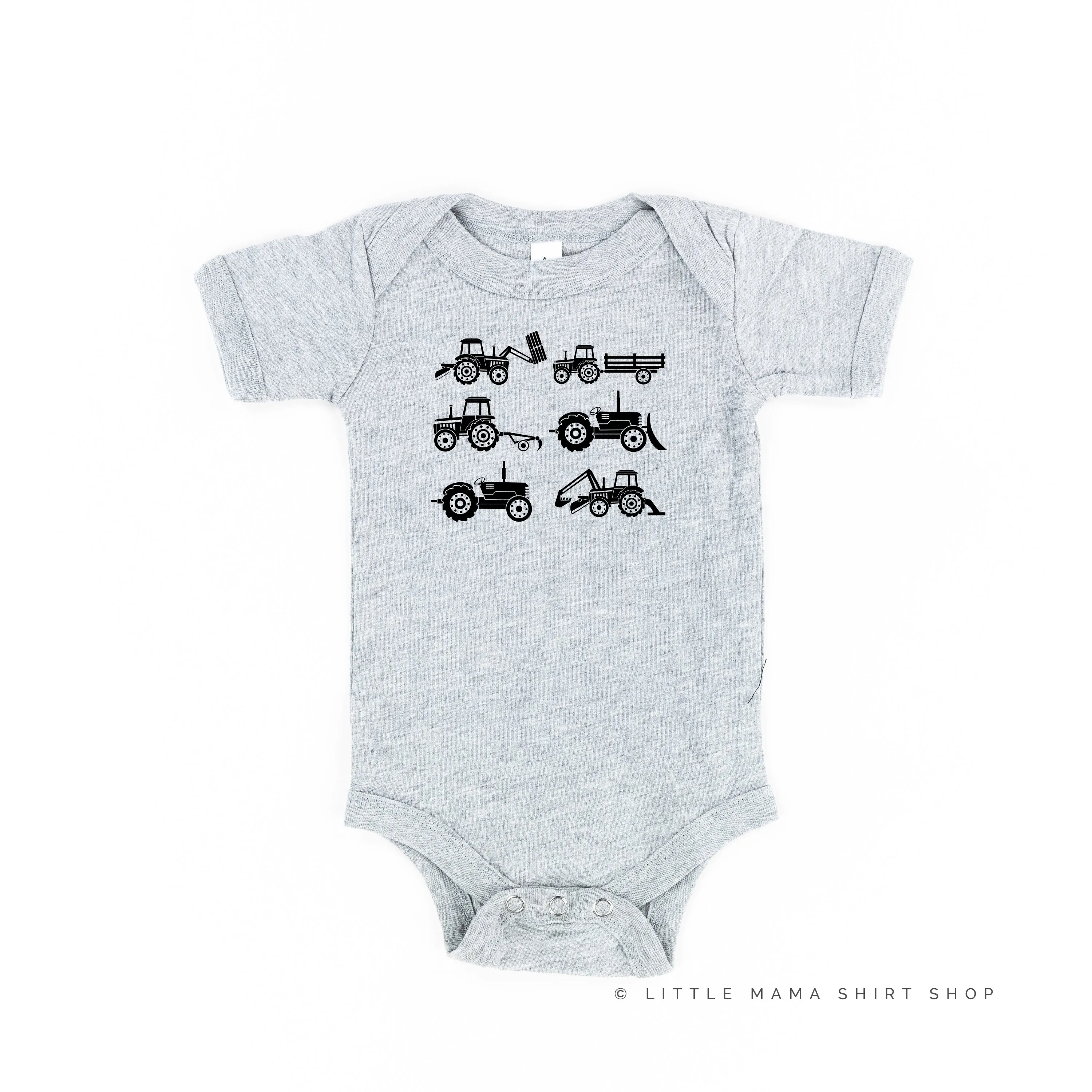 6 Tractors - Short Sleeve Child Shirt