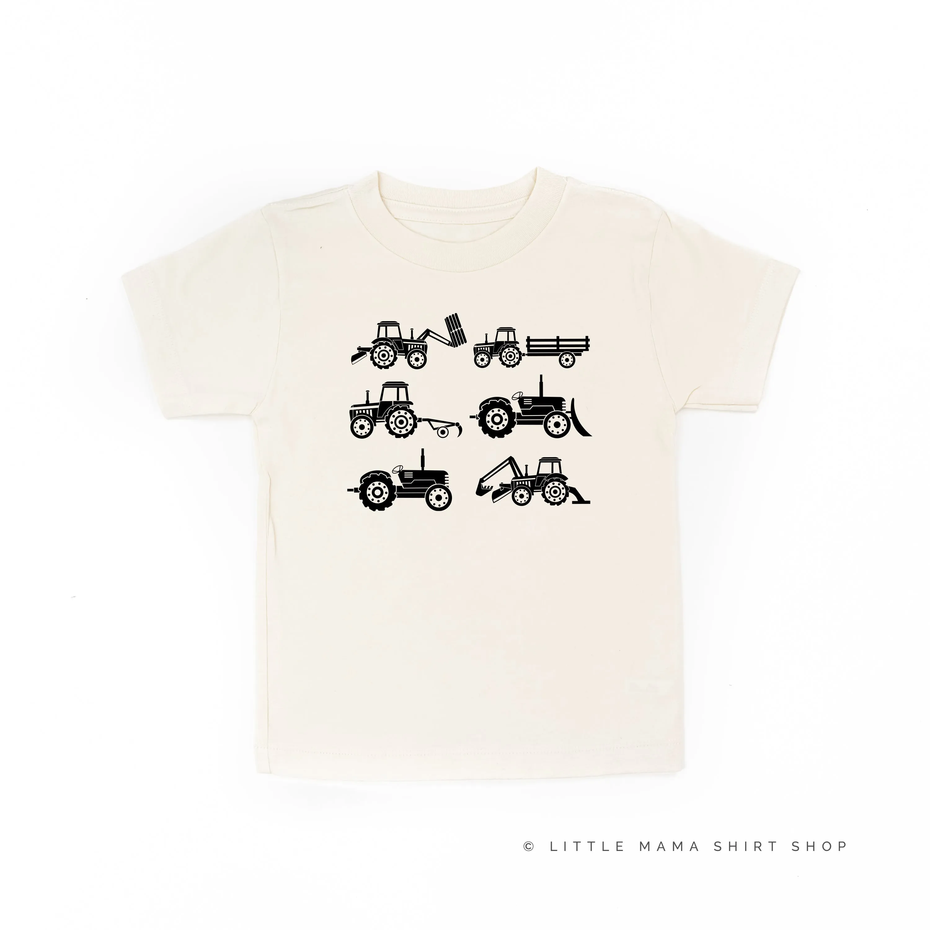 6 Tractors - Short Sleeve Child Shirt