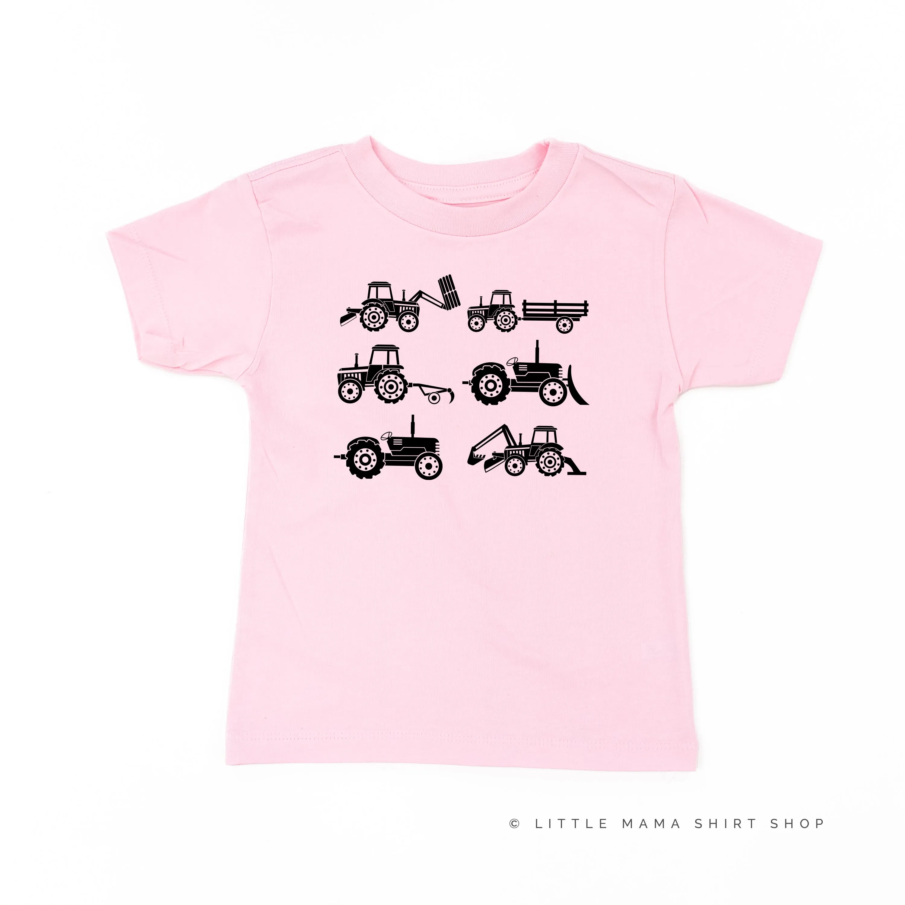 6 Tractors - Short Sleeve Child Shirt