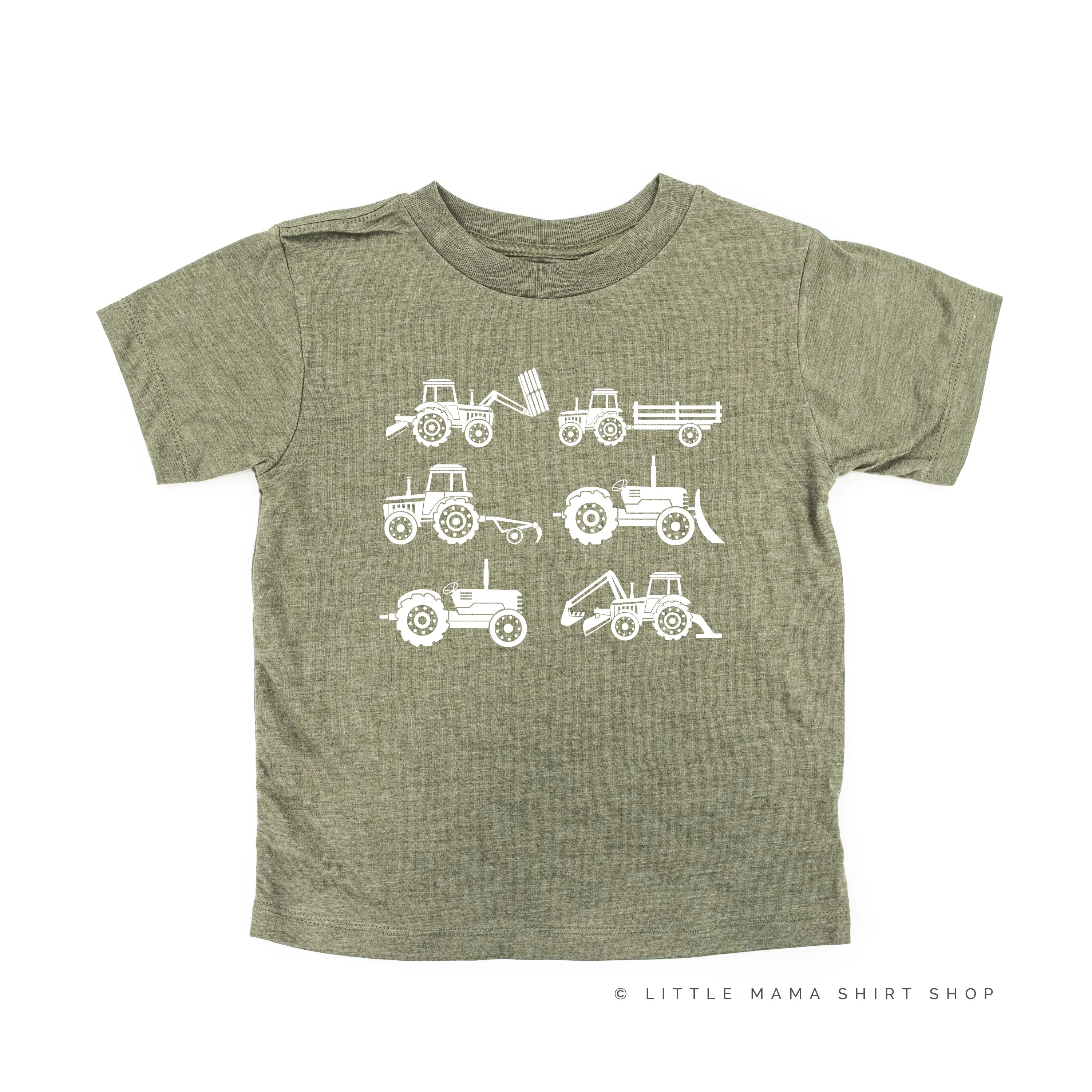 6 Tractors - Short Sleeve Child Shirt