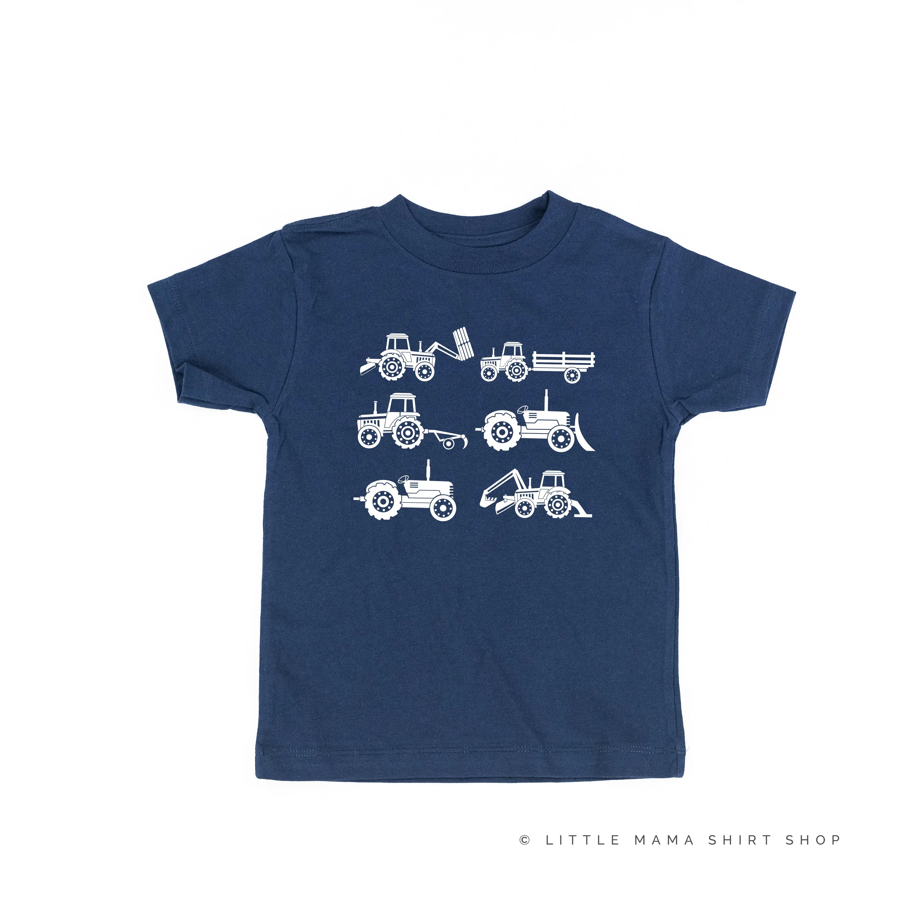 6 Tractors - Short Sleeve Child Shirt