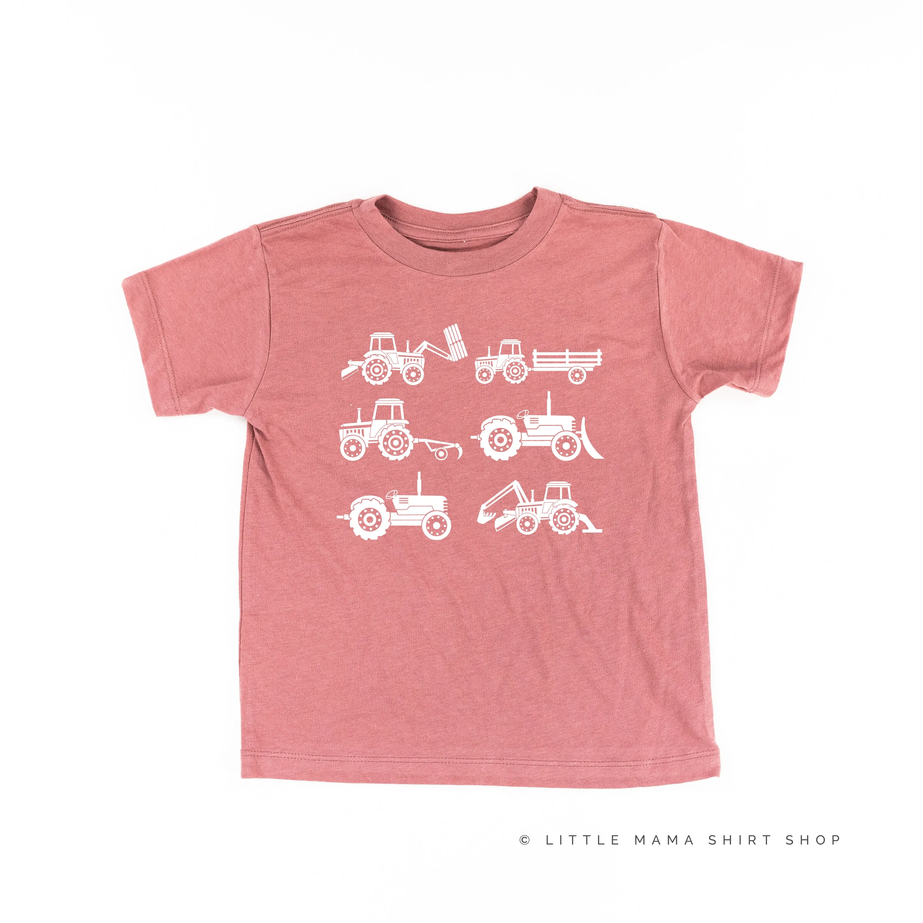 6 Tractors - Short Sleeve Child Shirt
