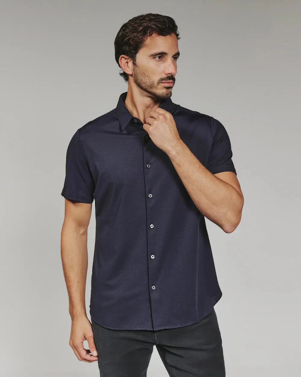 7 Diamonds Aldridge Short Sleeve Shirt $99