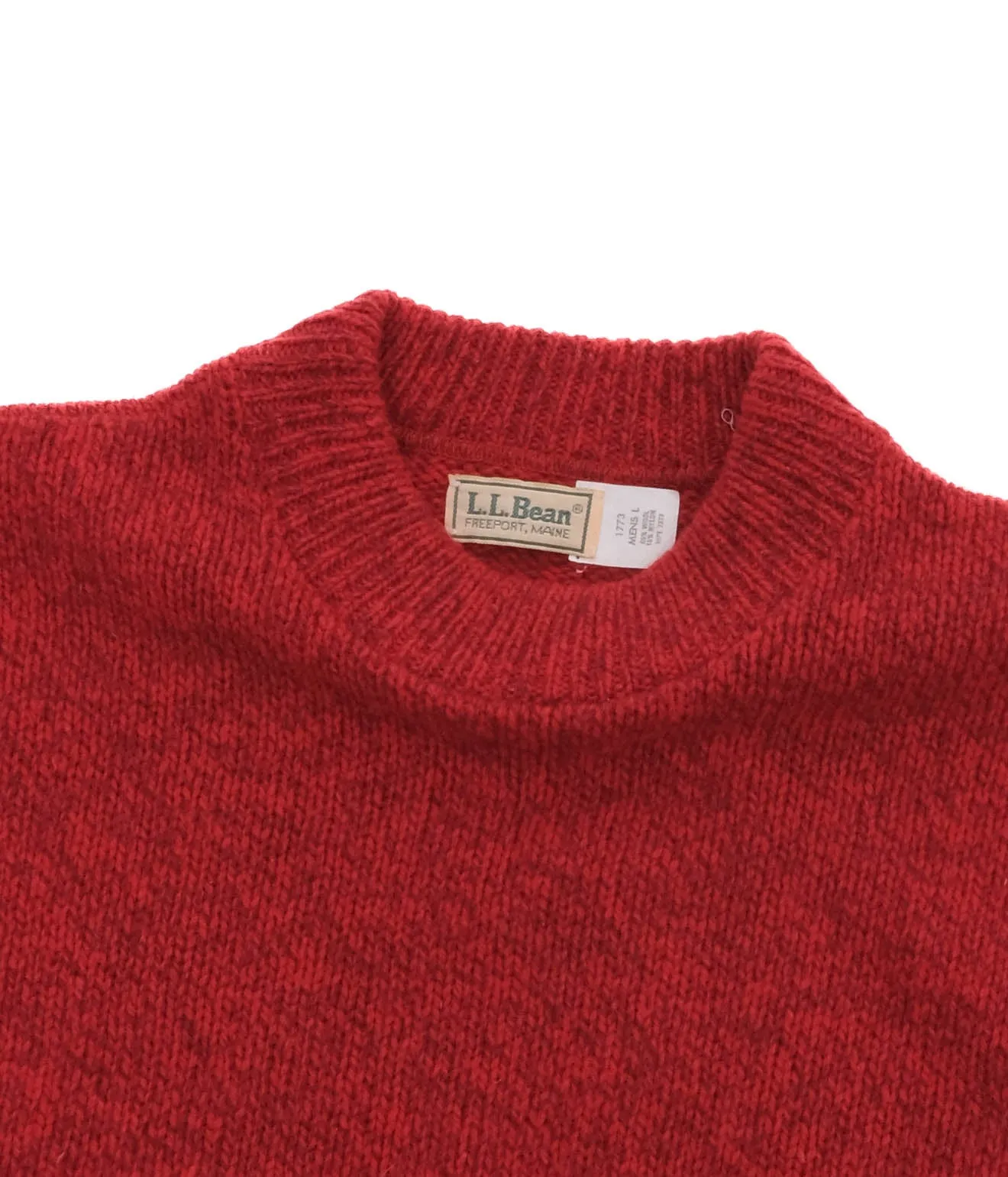 80's L.L.Bean Sweaters (Red)