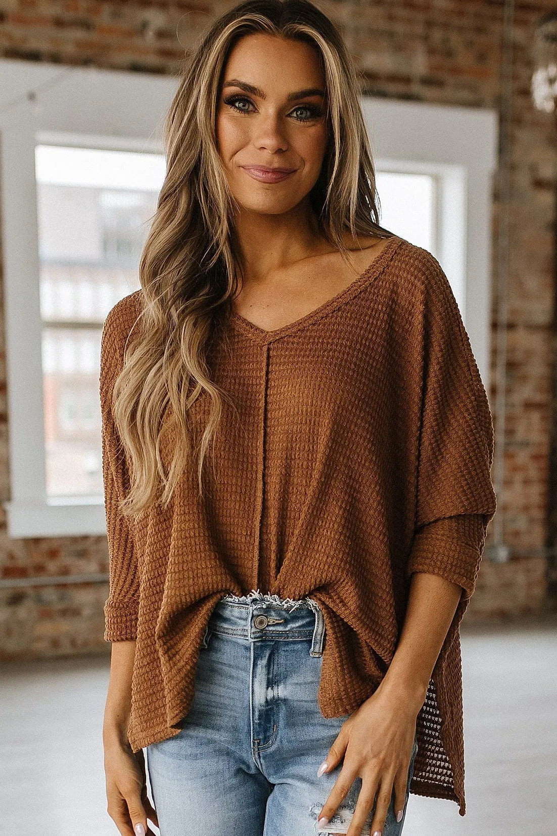 Aman 3/4 Sleeve Tunic | S-XL