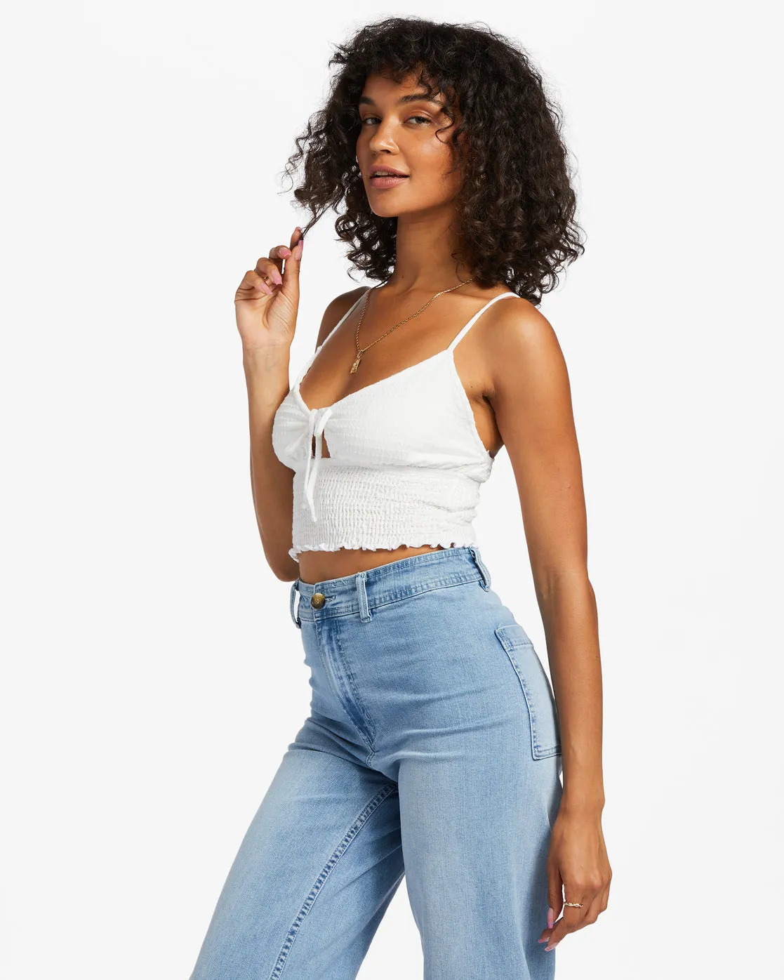 Billabong Ray Of Sun Tank Top - Salt Crystal