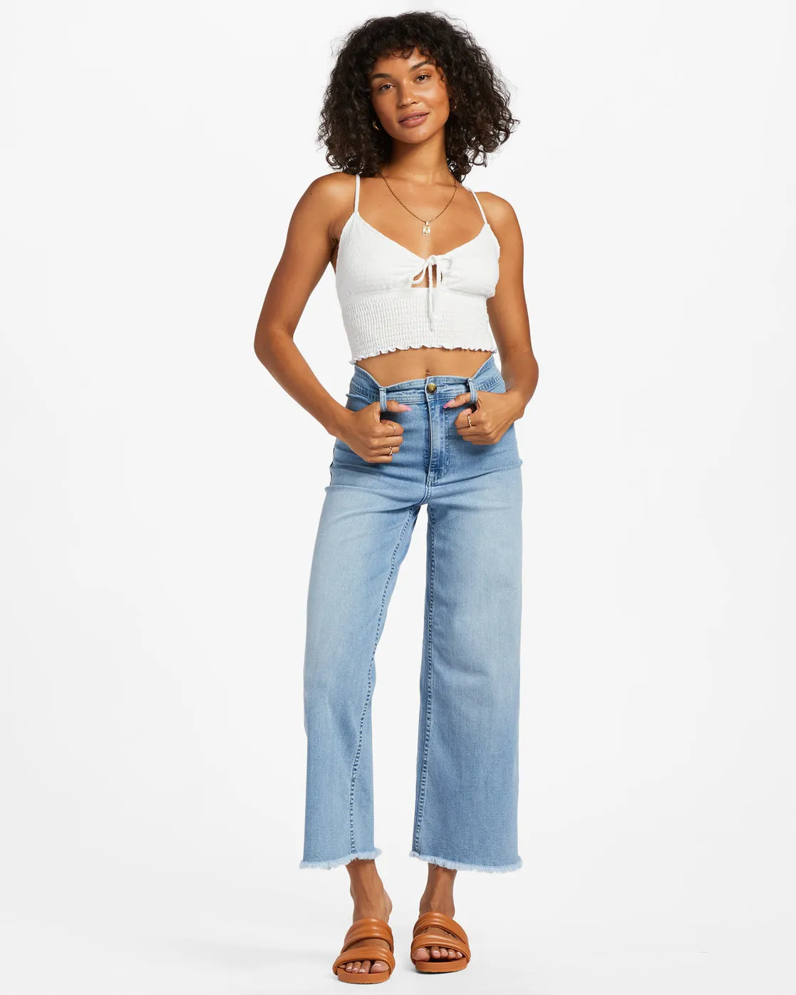 Billabong Ray Of Sun Tank Top - Salt Crystal