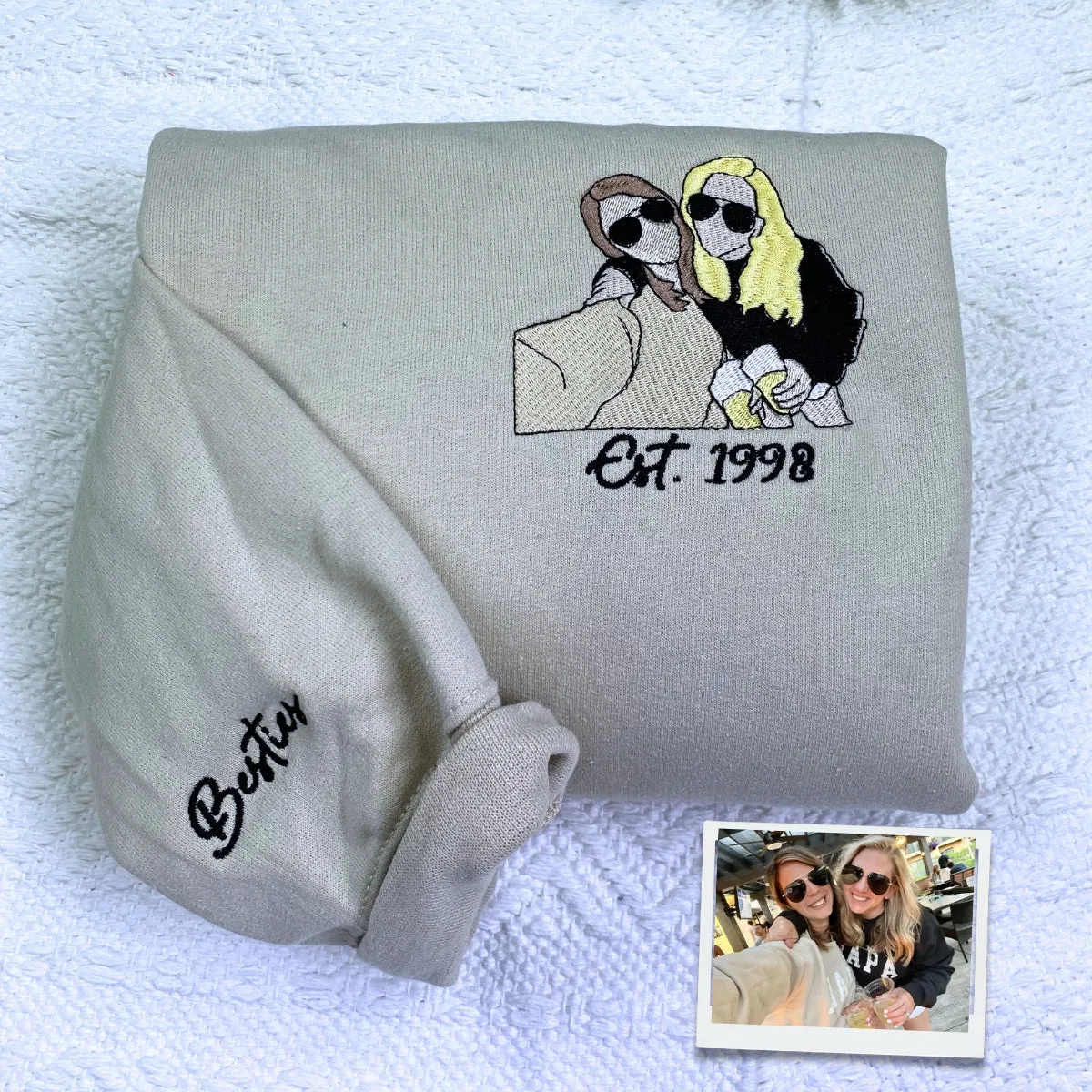 Custom Embroidered Logo Company Sweatshirt