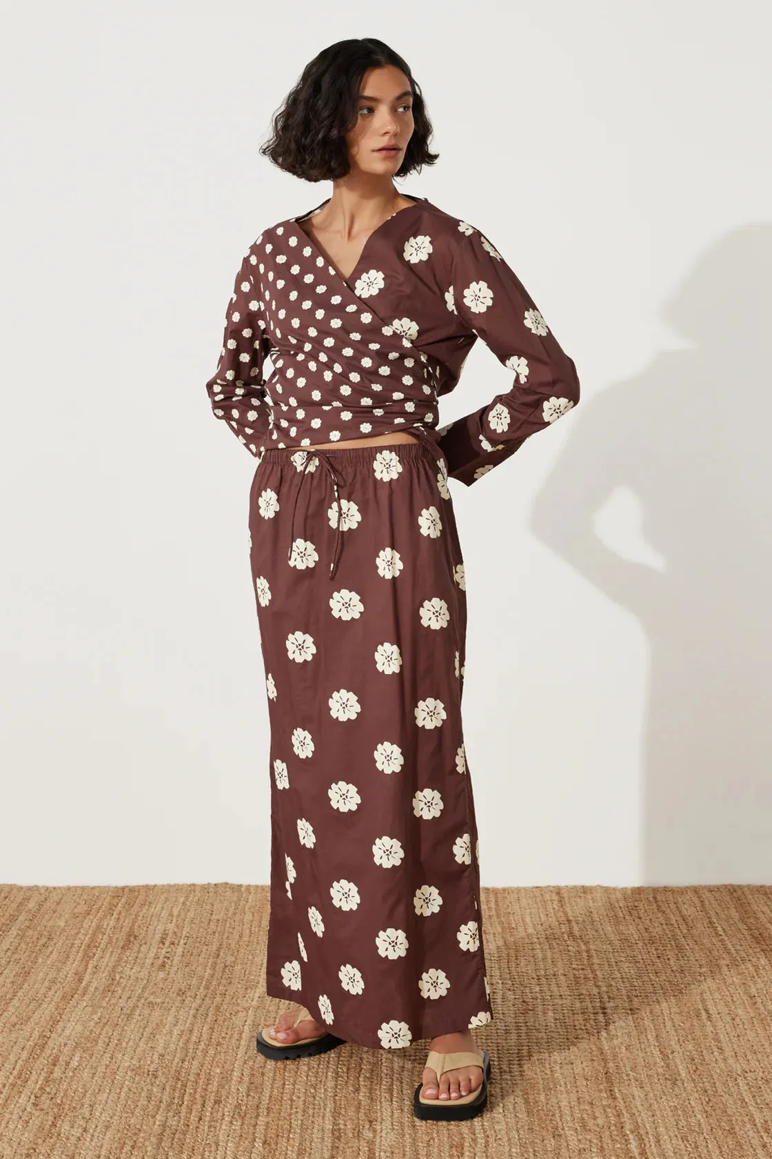 DANDELION WRAP TOP - DANDELION DAISY