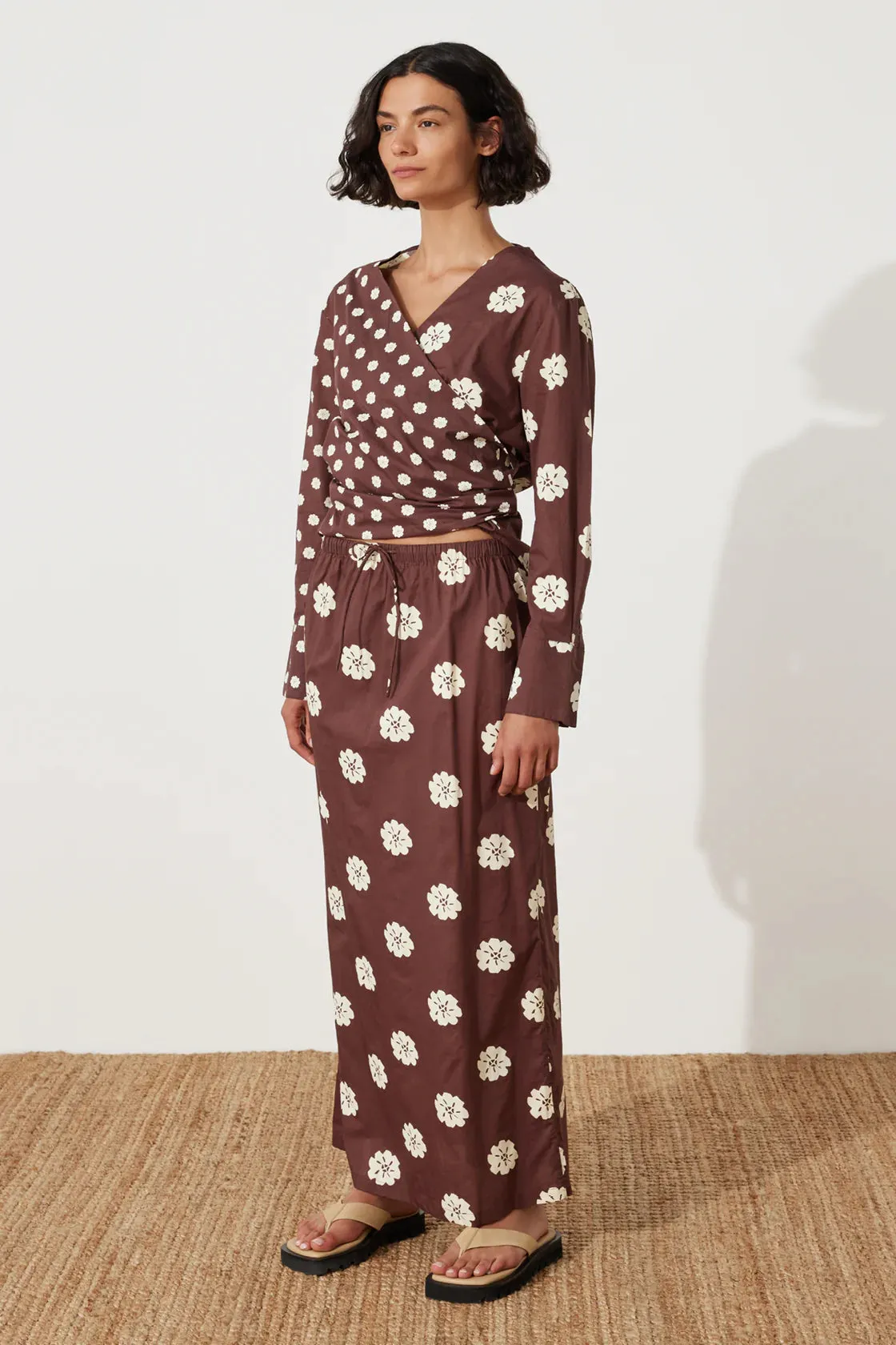 DANDELION WRAP TOP - DANDELION DAISY