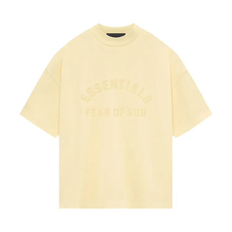 Fear Of God Essentials Fear of God Essentials Heavy Jersey Short-Sleeve 'Garden Yellow' T-Shirt