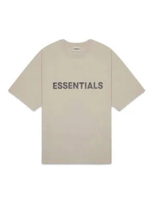 Fear Of God Essentials Front Logo T-Shirt Olive