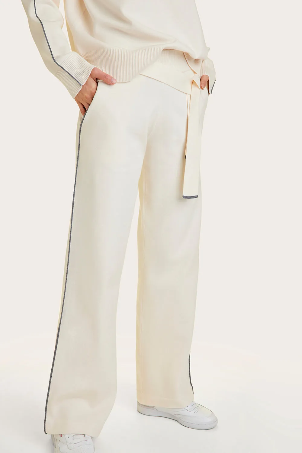 Framed Knit Pant