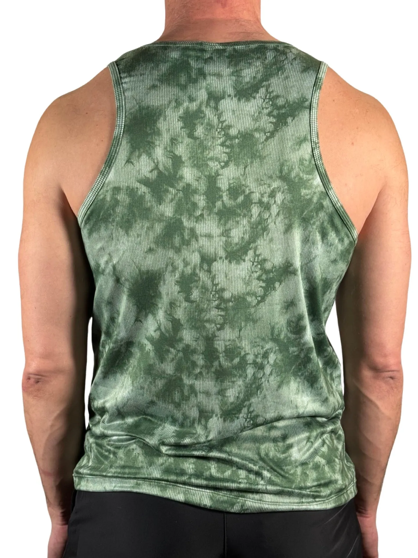 Green Tie Dye Tank Top