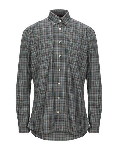 Hackett Man Shirt Military green S INT