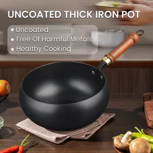 Hot Sale 50% OFFArtisan Unenameled Cast Iron Casserole