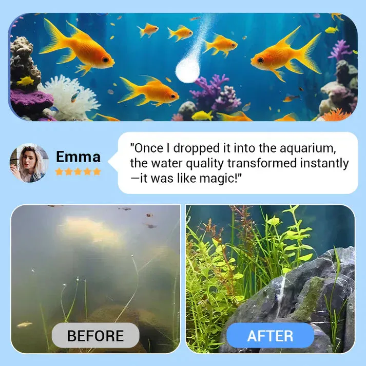 Hot sale 50% OFFPowerful Aquarium Water Purification Tablet