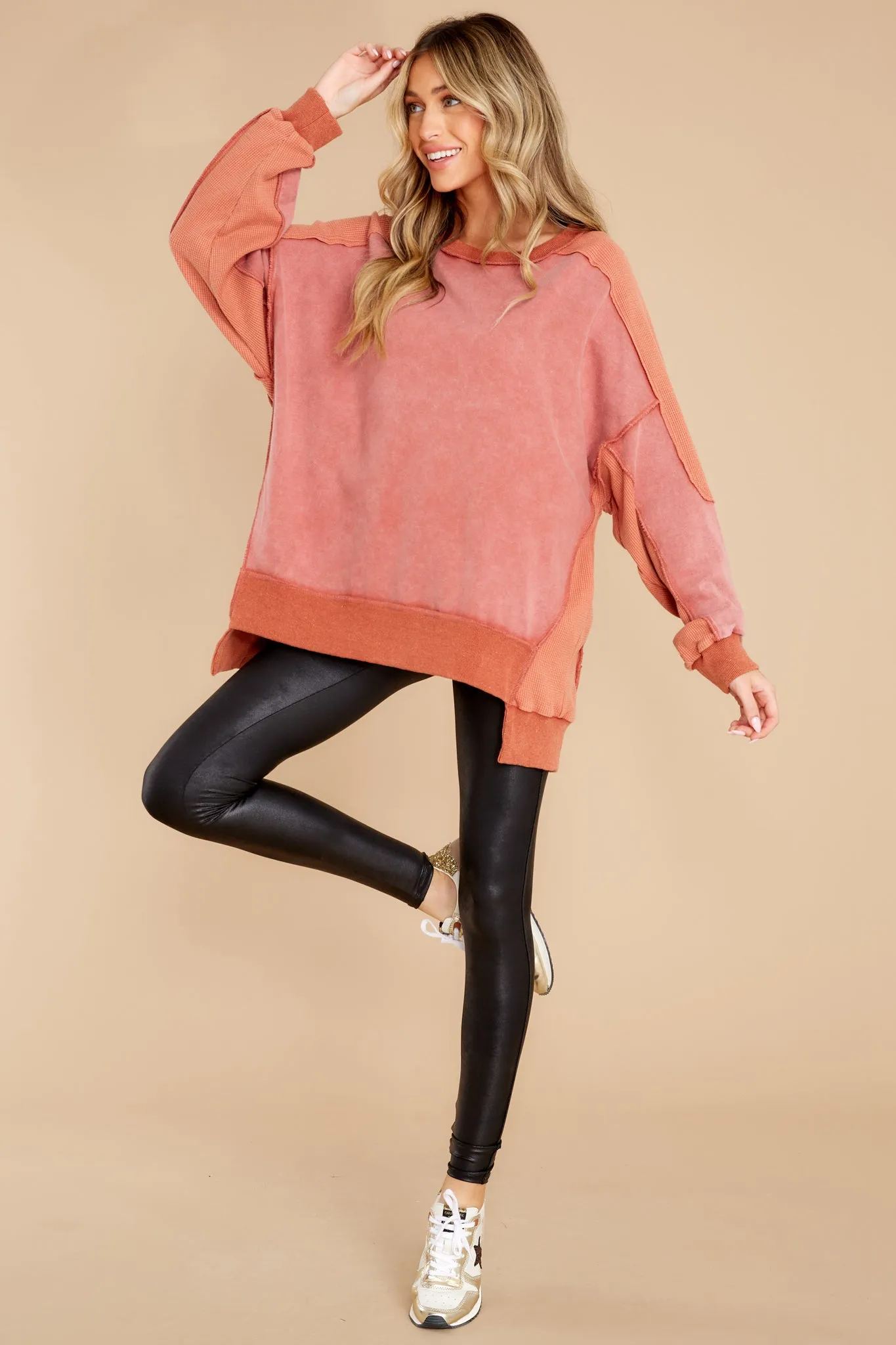 I Can Explain Light Rust Sweatshirt