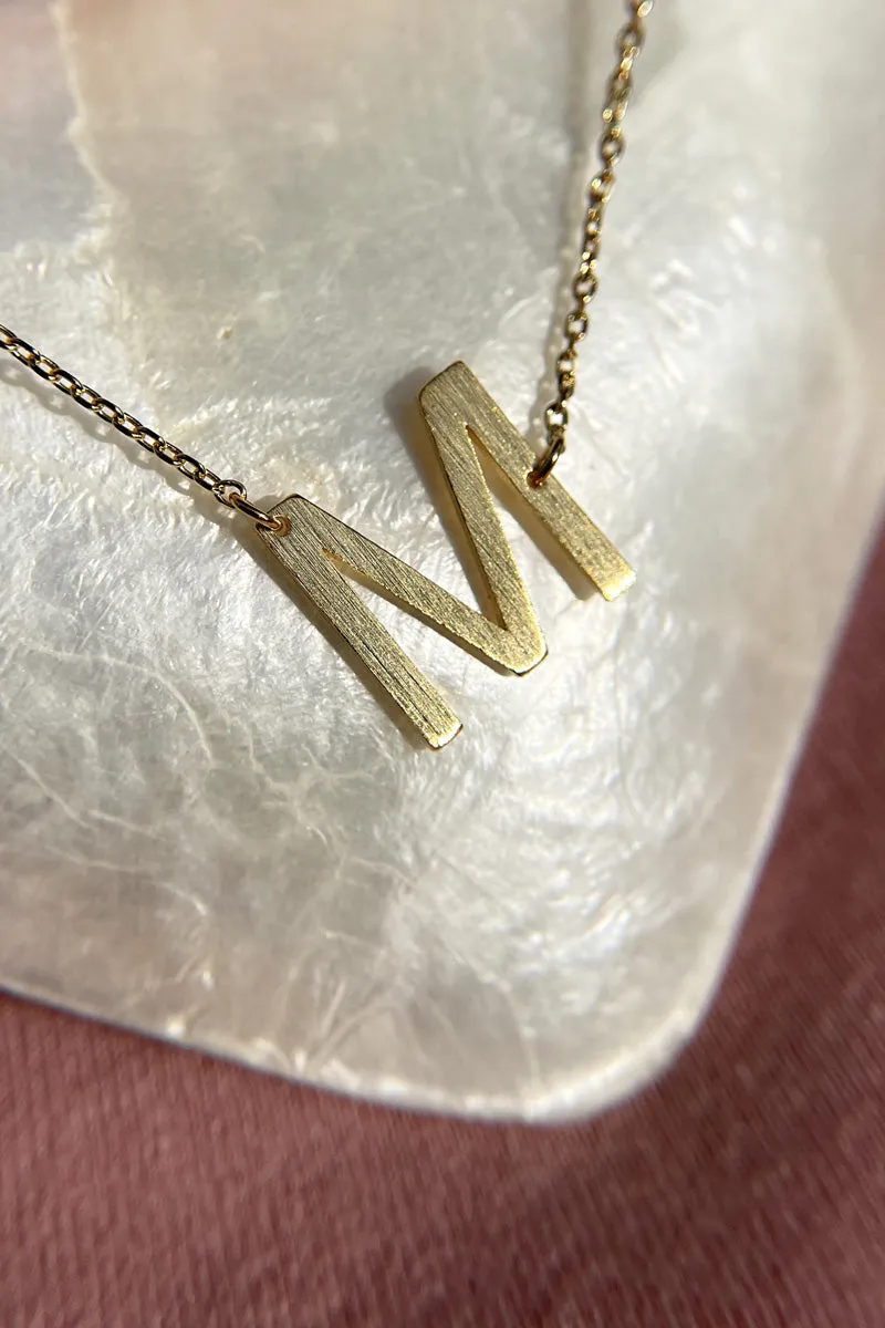 Initial Gold Necklace
