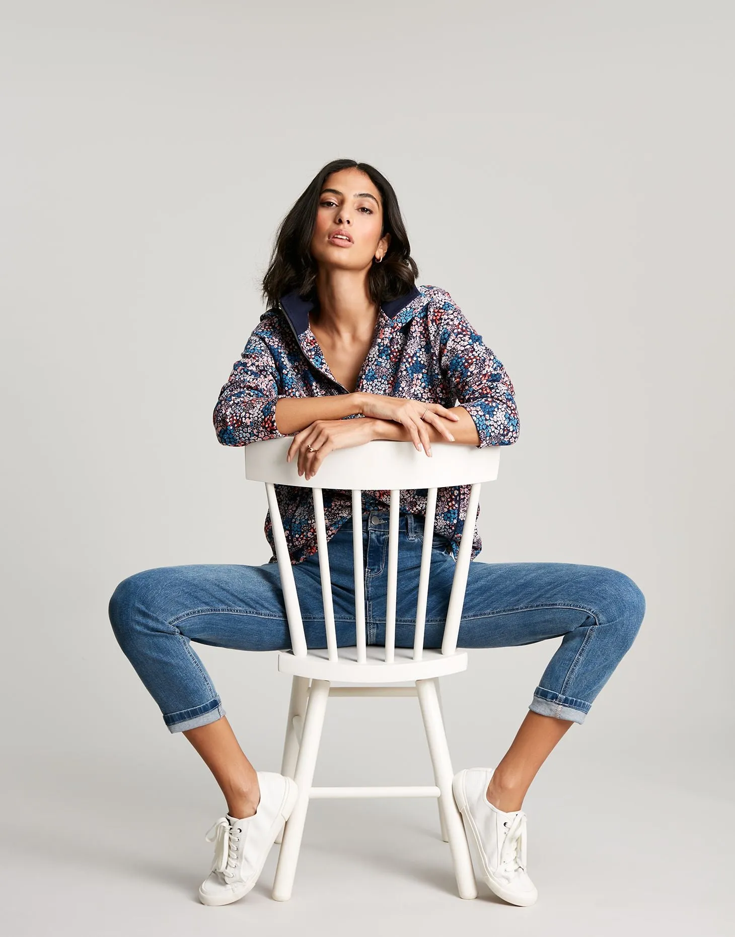 Joules - Women's Pip Print Sweatshirt - NAVY DITSY