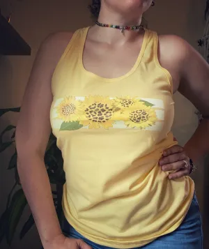Leopard Sunflowers - Yellow