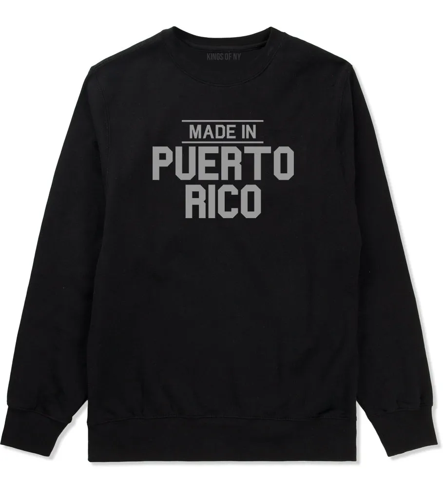 Made In Puerto Rico Mens Crewneck Sweatshirt