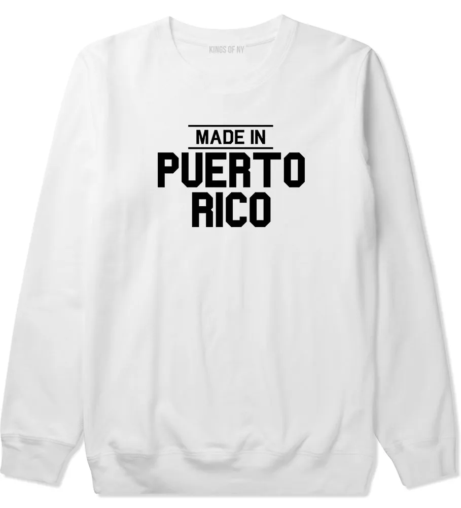 Made In Puerto Rico Mens Crewneck Sweatshirt