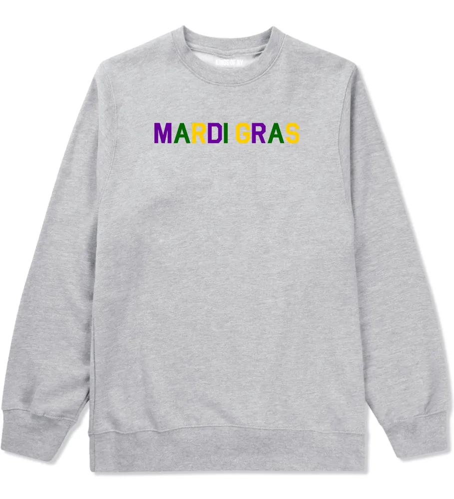 Mardi Gras New Orleans Mens Crewneck Sweatshirt