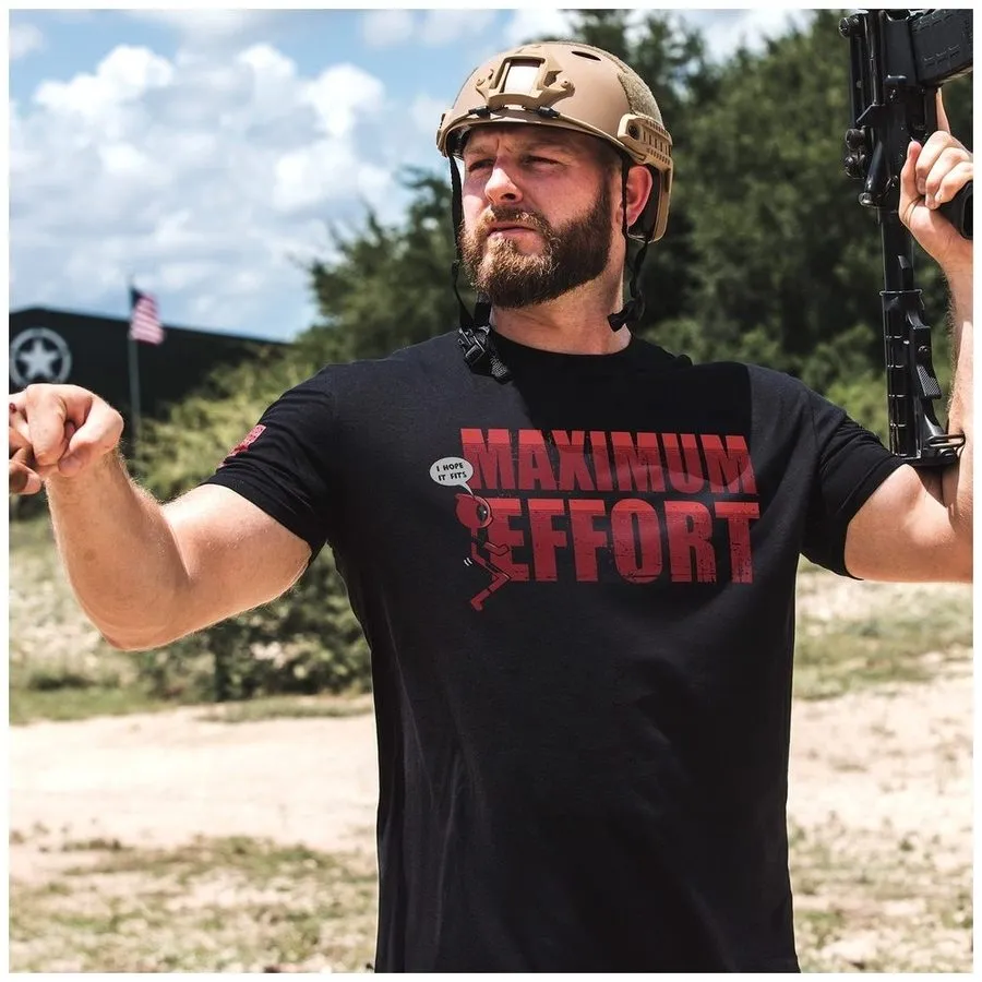 Maximum Effort T-Shirt - Black