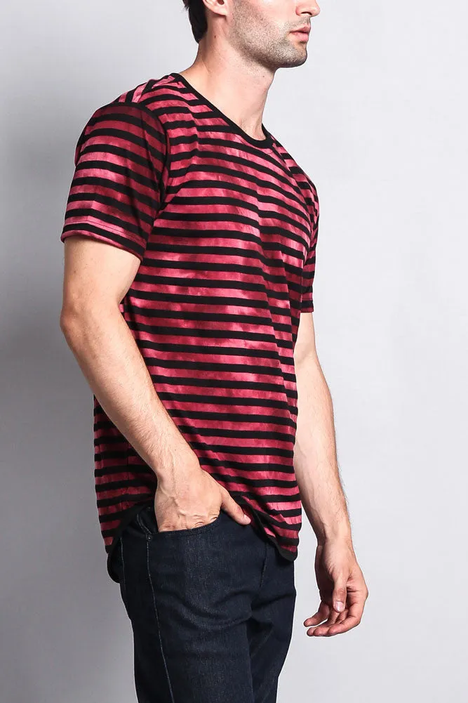 Mineral Wash Stripe T-Shirt