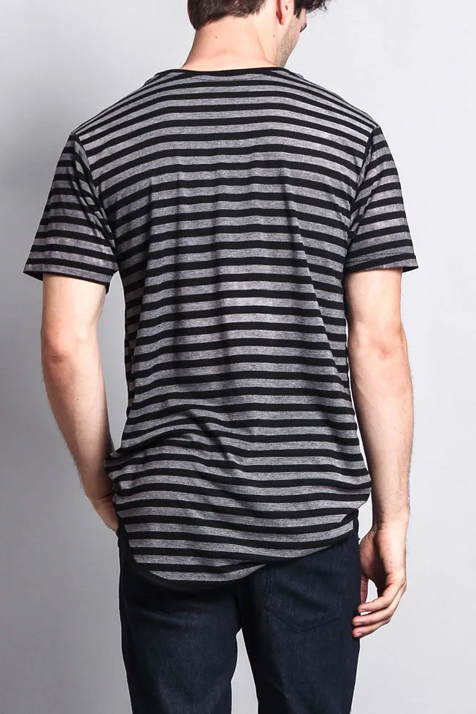 Mineral Wash Stripe T-Shirt