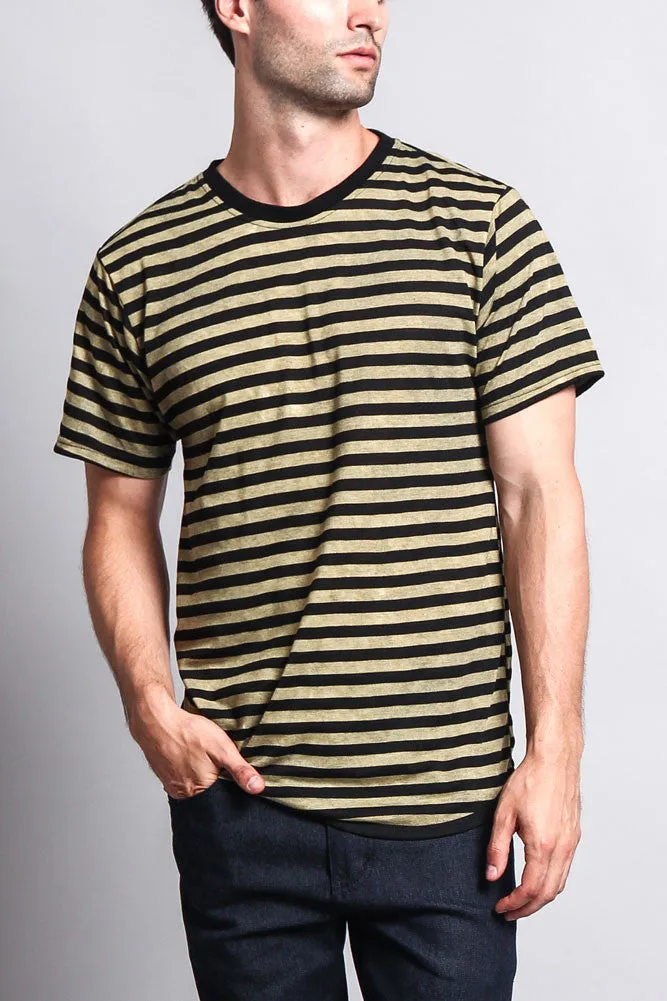 Mineral Wash Stripe T-Shirt