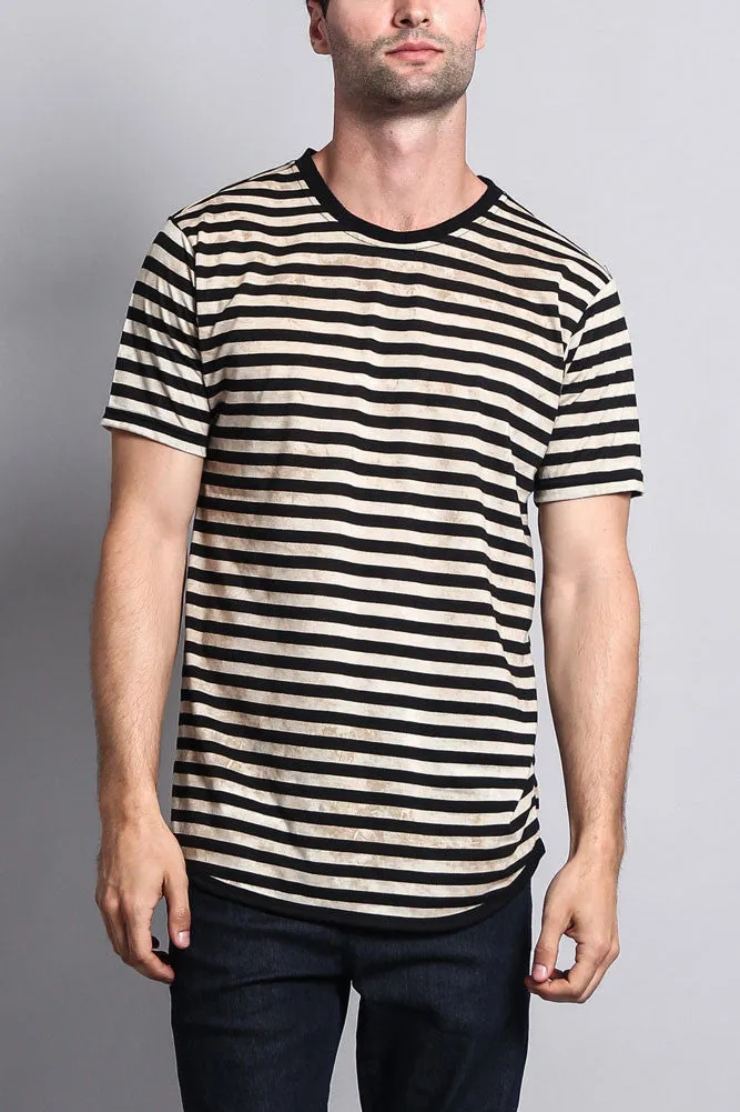 Mineral Wash Stripe T-Shirt