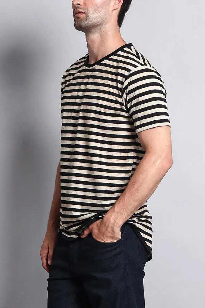 Mineral Wash Stripe T-Shirt