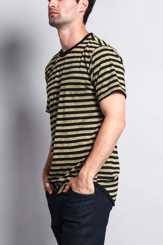 Mineral Wash Stripe T-Shirt
