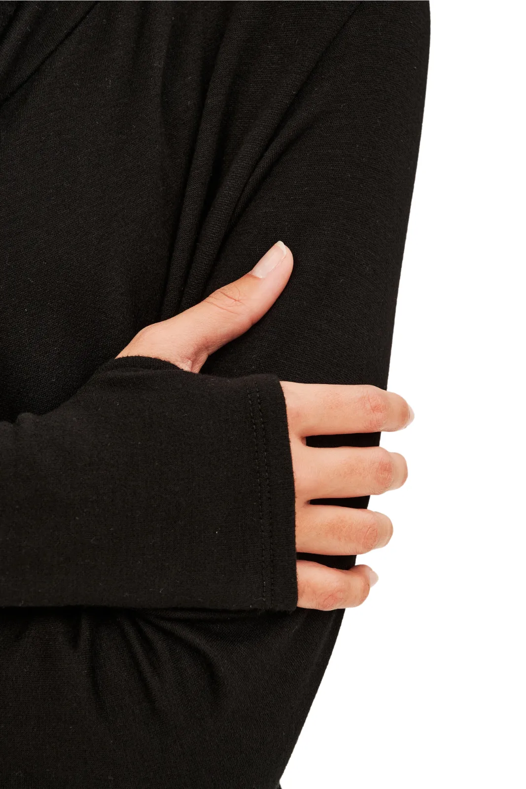 Naomi Fleece Jacket Black