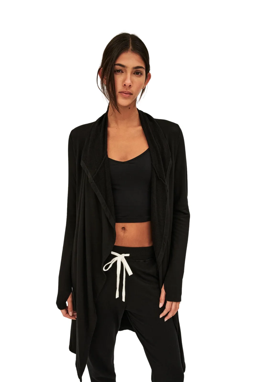 Naomi Fleece Jacket Black