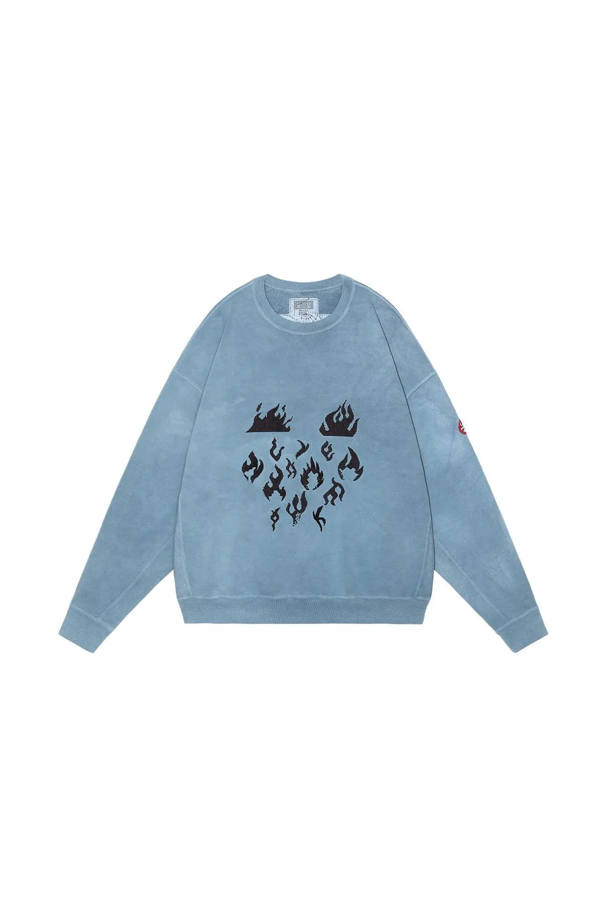 OVERDYE FLARE CREW NECK