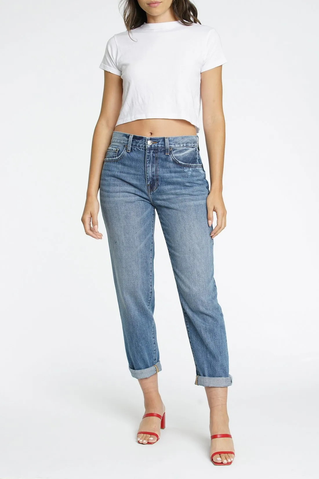 Pistola - Presley High Rise Roller Jeans in Alternatives