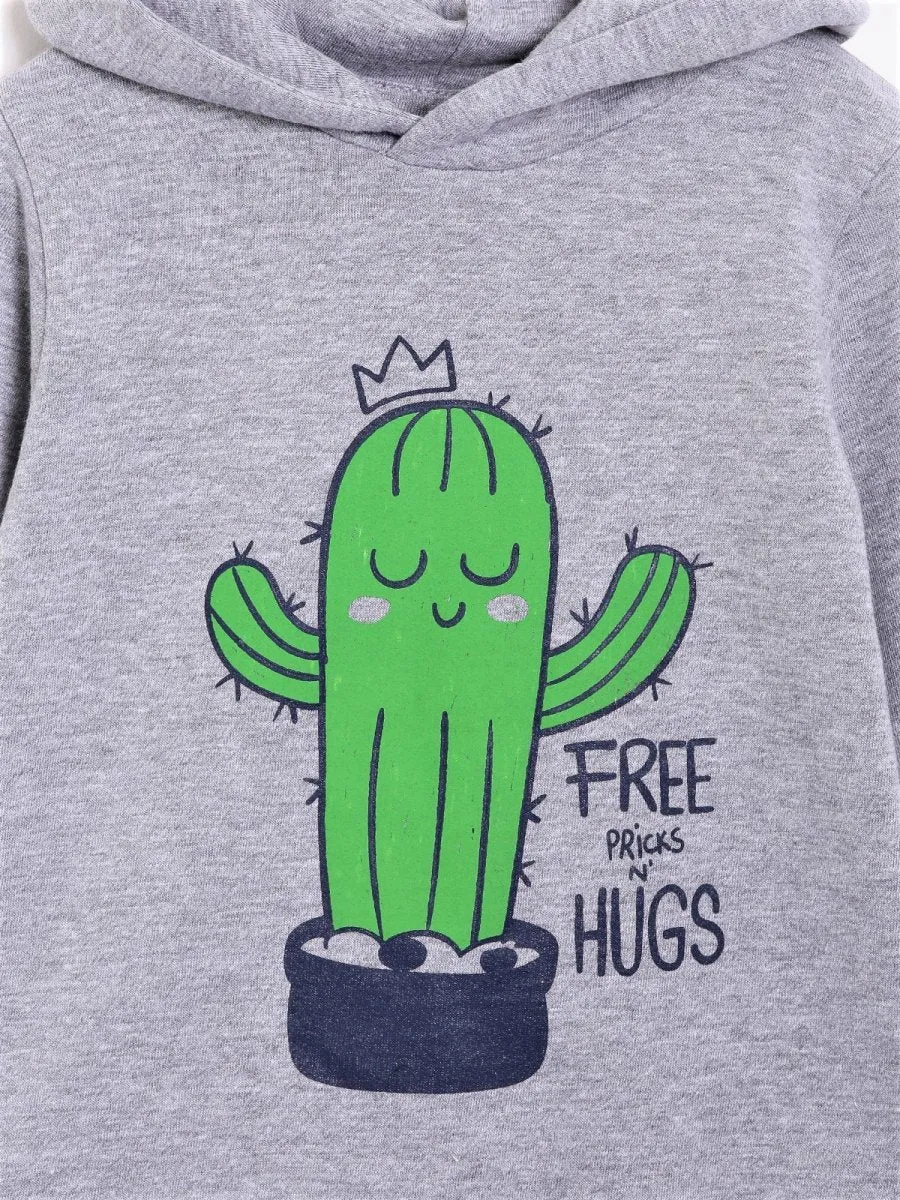 Pricks and Hugs Hooded Sweatshirt