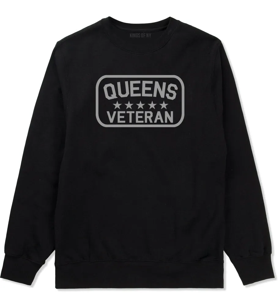 Queens Veteran Mens Crewneck Sweatshirt