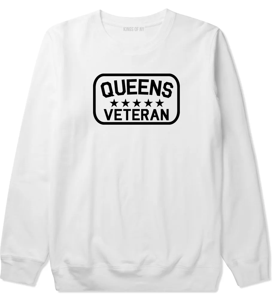 Queens Veteran Mens Crewneck Sweatshirt
