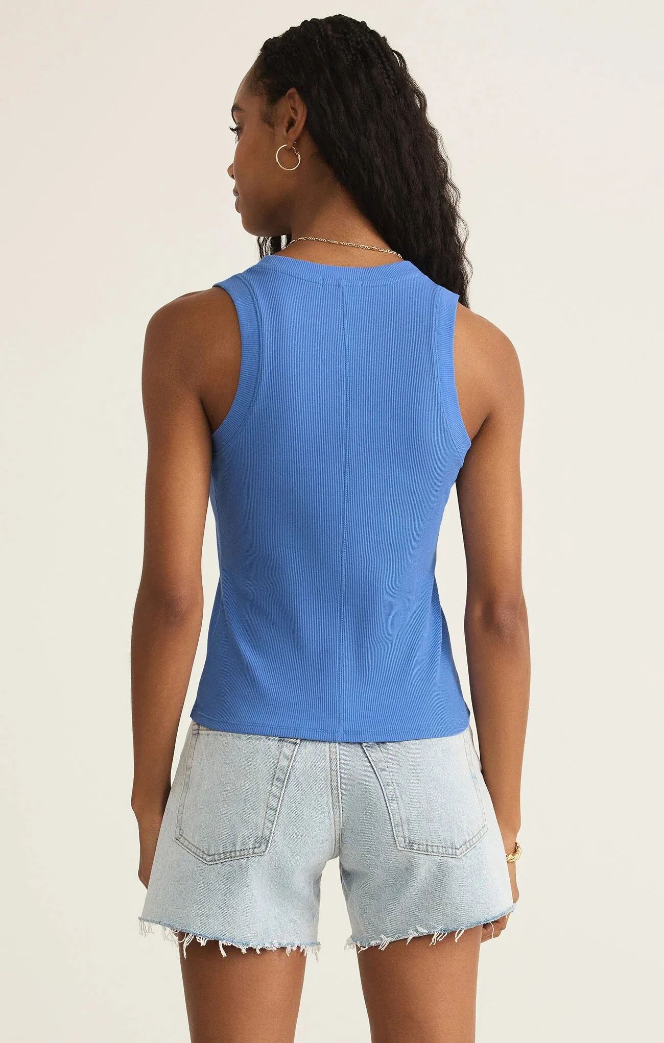 Sirena Rib Tank | Bay Blue