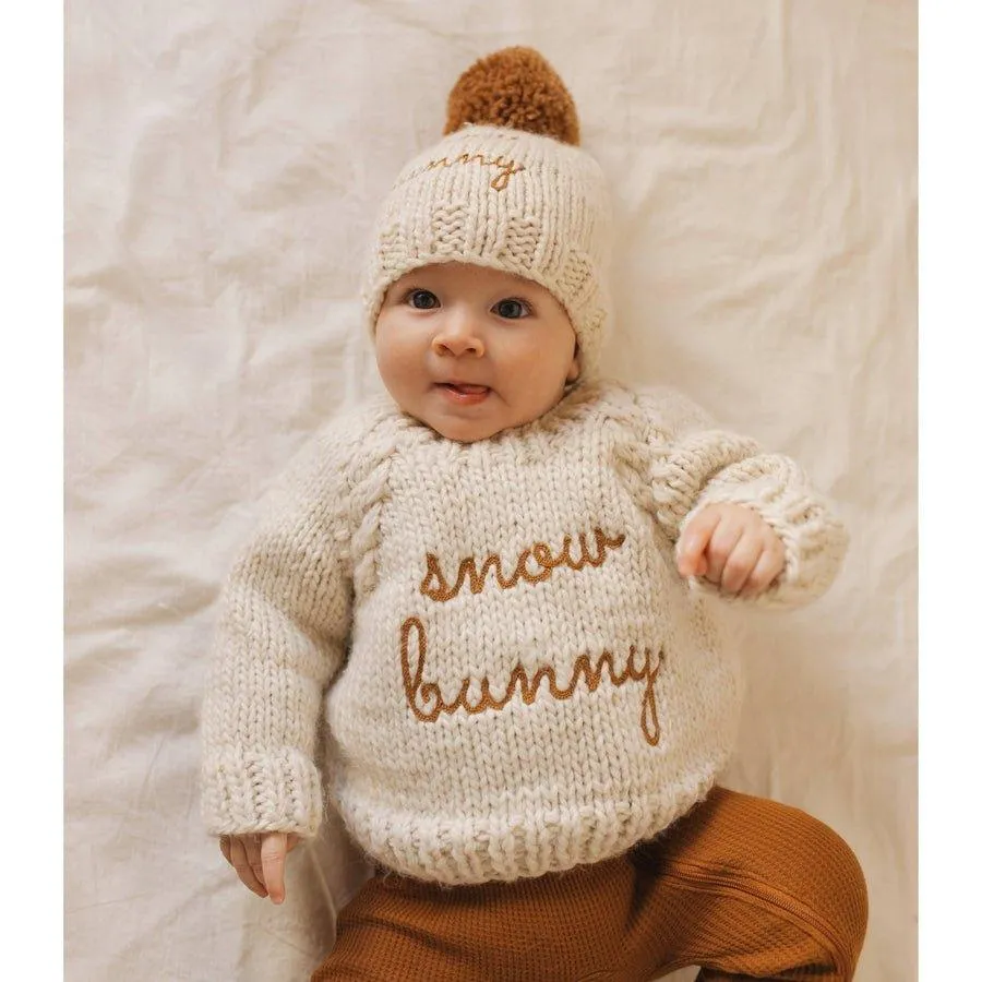 Snow Bunny Sweater and Beanie Set