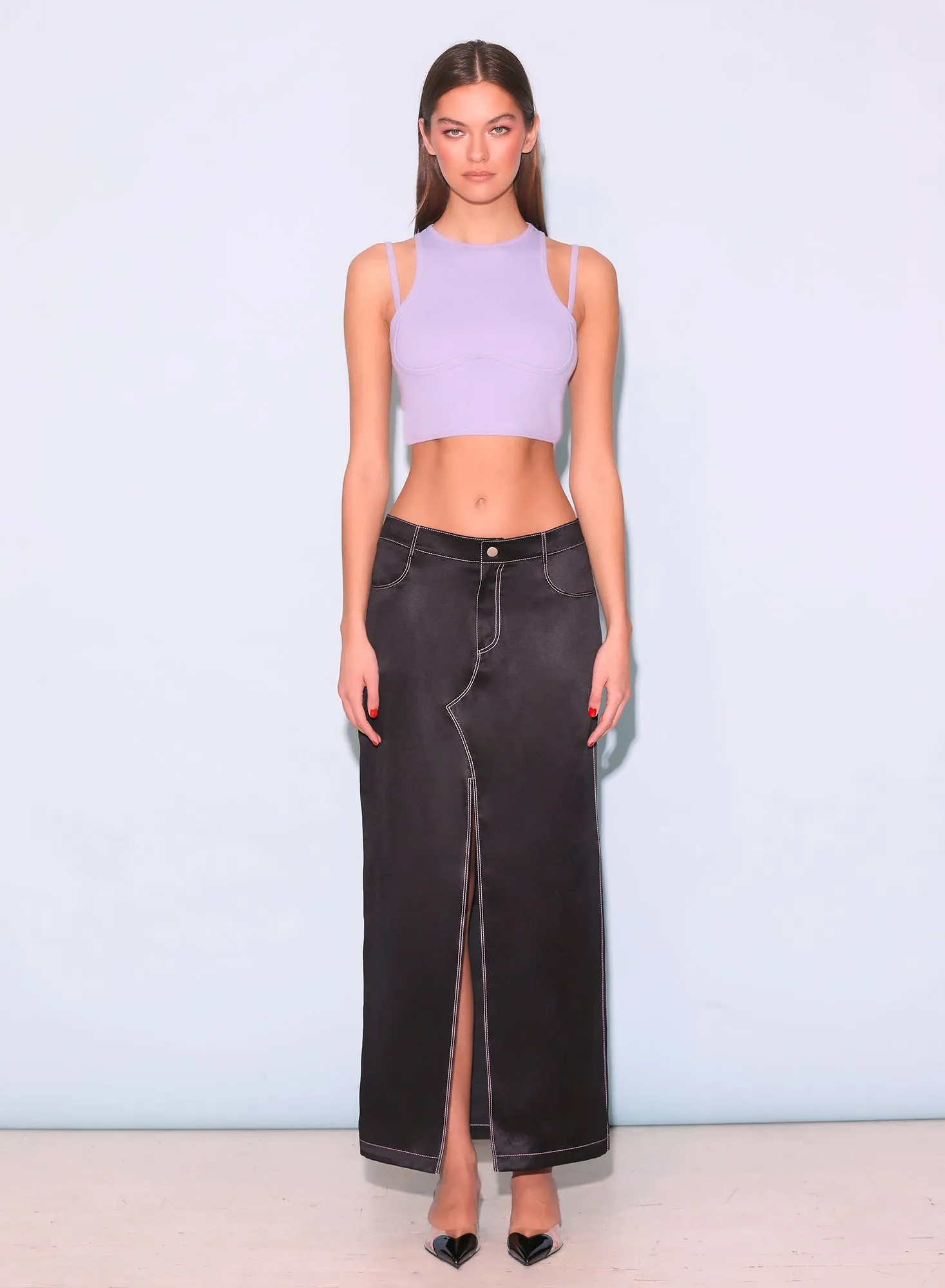 Strappy Ribbed Tank
