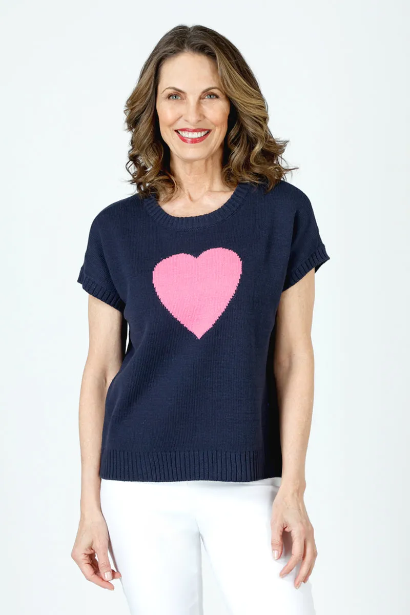 Ten Oh 8 Big Heart Sweater