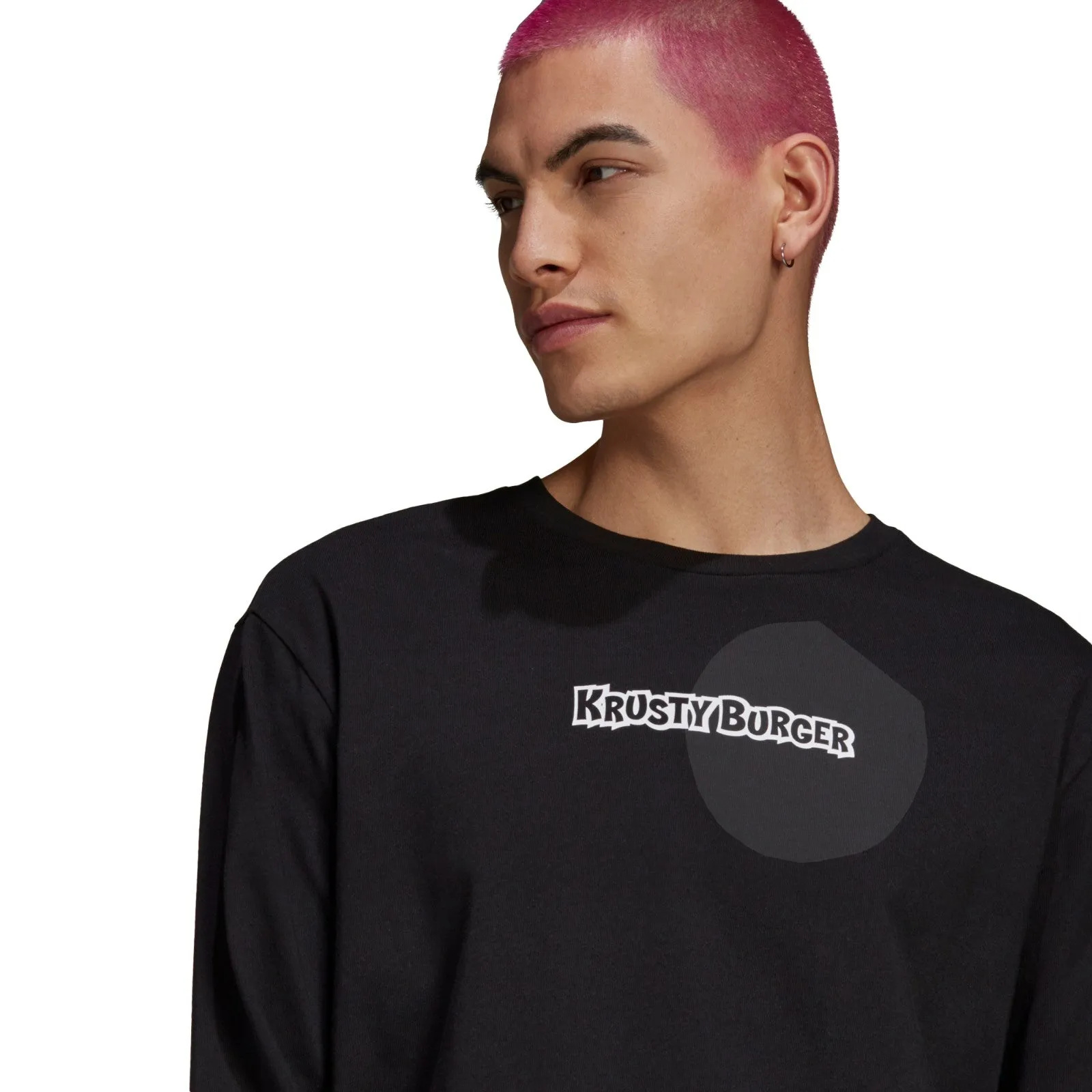 The Simpsons Krusty Burger Long Sleeve Tee HA5819